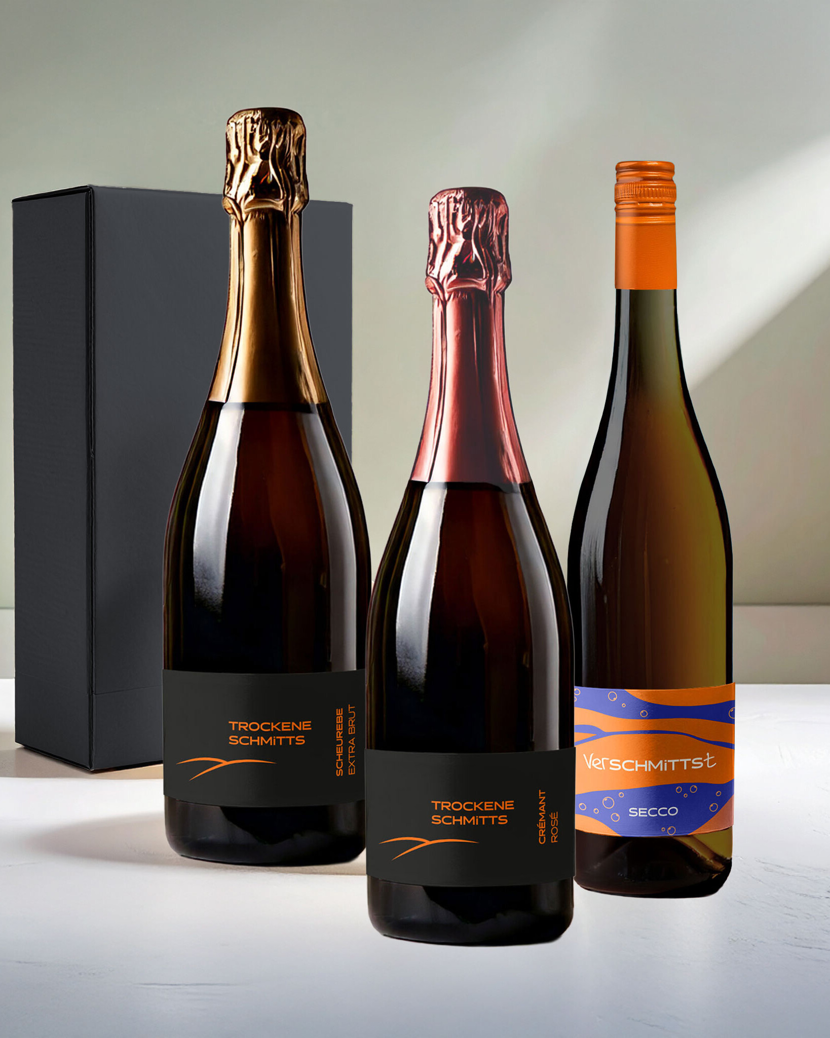Praesentpaket sekt und seccopaket uai