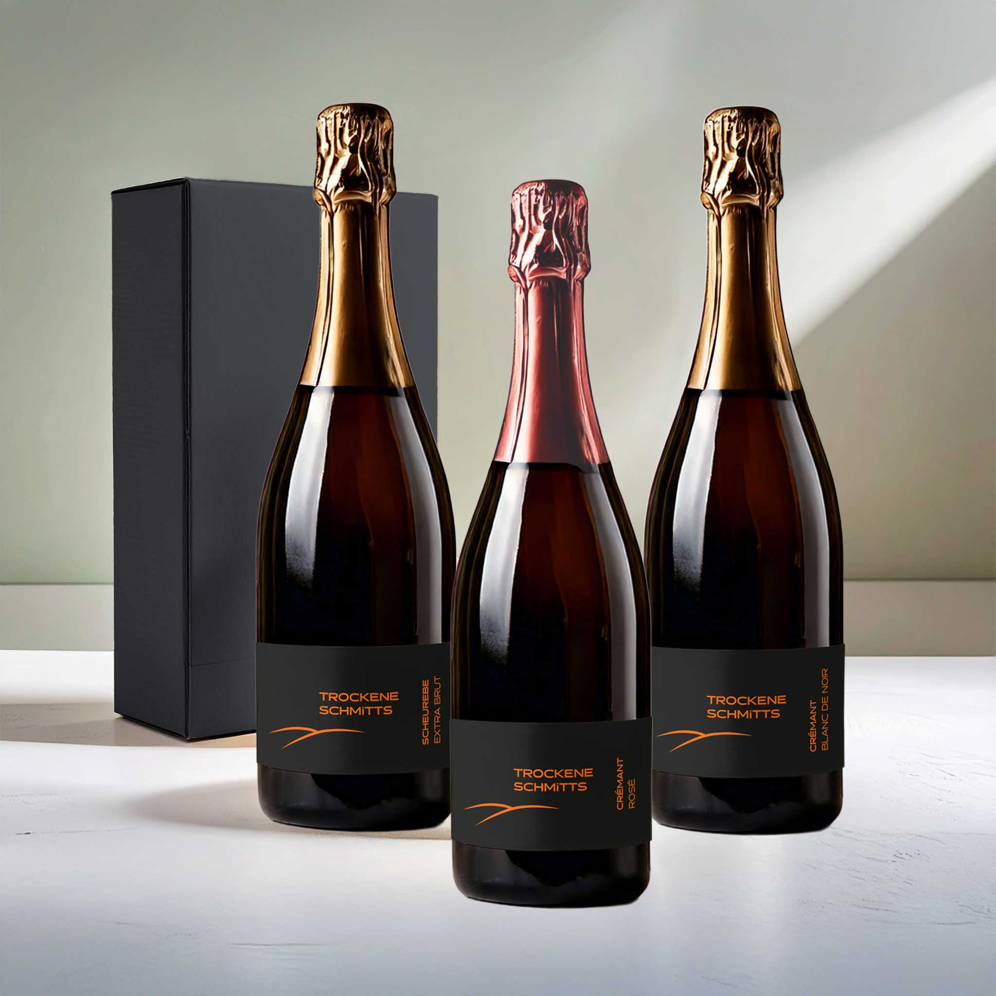 Sektpaket<br>3er Präsentpaket 13 Praesentpaket sektpaket