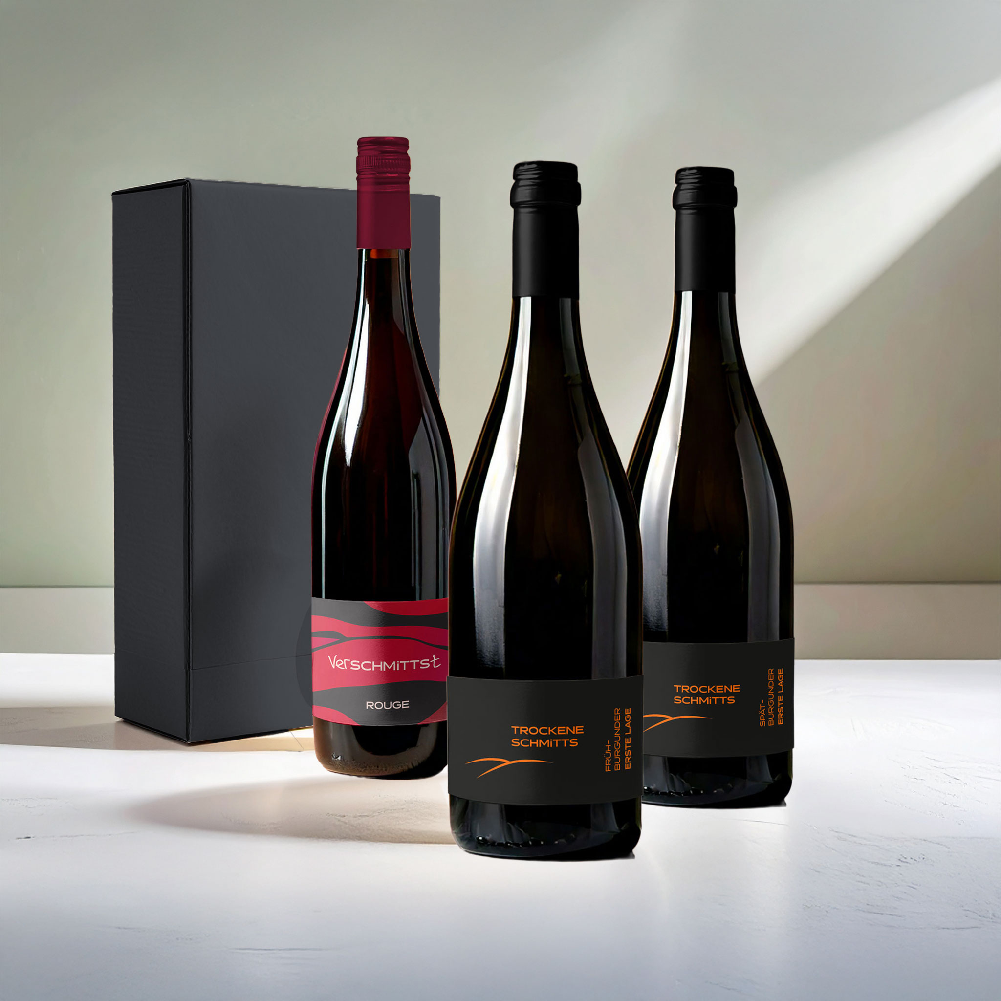 Rotwein <br>3er Präsentpaket 55 Praesentpaket Rotwein